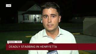 2 dead after stabbing in Henryetta