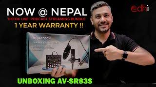 Unboxing Squarock SR-AV83s  Budget-Friendly Audio Gear || Adhistore Nepal ||