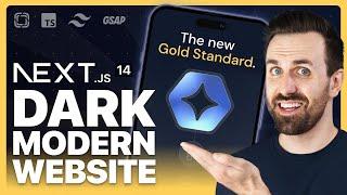 Build a Dark Modern Animated Website with Next.js 14, GSAP, Prismic, Tailwind, and TypeScript