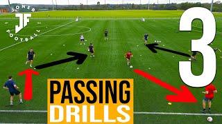 3 PASSING DRILLS YOU MUST TRY | JONER FOOTBALL