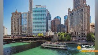 Chicago River Dyeing Day Views, Food & Fun