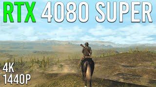 Red Dead Redemption 1 PC FPS is CRAZY on RTX 4080 SUPER!