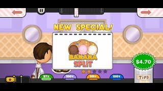 Papa's Scooperia To Go Day 3: Janana, Banana and Banana Split