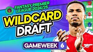 FPL GW6 WILDCARD DRAFT TEMPLATE!  | Fantasy Premier League Tips 2024/25