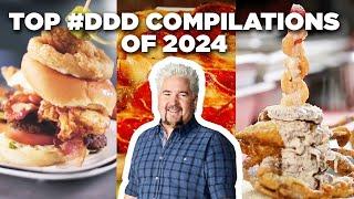 Top #DDD Compilations of 2024 | Diners, Drive-Ins and Dives | Food Network