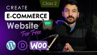 Free E-Commerce Website How to Install Divi Theme Urdu/Hindi Class 2