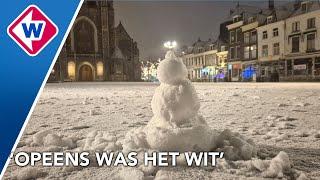 Eerste sneeuw van 2025 zorgt voor mooie beelden