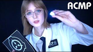 АСМР Принимаю тебя в SCP фонд | Ролевая игра | Осмотр, вопросы, листание книги