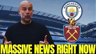  MASSIVE Man City News Ahead Of West Ham Clash!