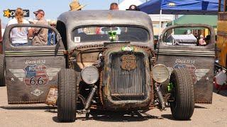 EPIC RAT RODS BUILDS IN USA! 3.5 HOURS OF SWEET  INSANE RAT RODS RIDES