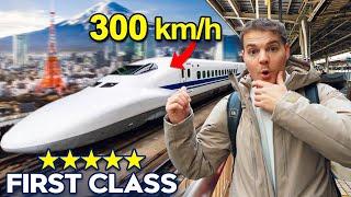 First Class in Japans SUPERZUG  Shinkansen