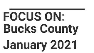 January 2021 Bucks County PA housing market information