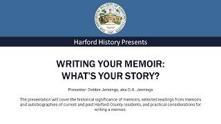 Writing your Memoir: What's Your Story?