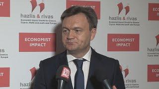 28th Annual Economist Government Roundtable-Dorin Recean, prime minister, Moldova