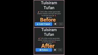 How to add follow option in facebook||Tulsiram Bhandari||......