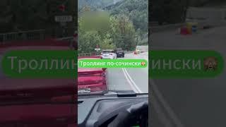 олень из Сочи проучил водителя на дороге  #авто #дтп #автопроисшествия