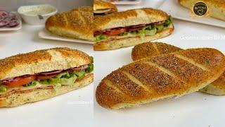 The Best Ultra Soft Sandwich Breads "SUBWAY STYLE"! Easy Recipe!