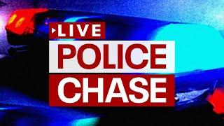 Police chase: Authorities in pursuit of silver Lexus