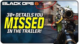 30+ Details you May Have Missed in Black Ops 6 Multiplayer Trailer!