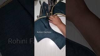 Blouse lace design cutting and stitching #shorts #shortsvideo #rohinifashion