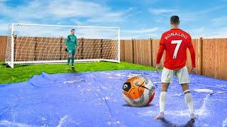 WORLD’S BIGGEST SLIP N SLIDE PREMIER LEAGUE FOOTBALL MATCH!!