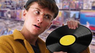 every guy with a vinyl record player