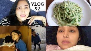 Estamos de ilegales ? - Tallarines Verdes PERUANO y estoy enferma / Vivir en la India Vlogs