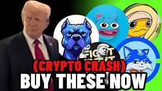 5 CRYPTOS TO BUY DURING THE CRYPTO CRASH! (BEST RETURNS!!)