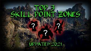 Top 3 Skill Point Zones 2021 - Black Desert Online