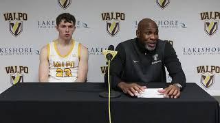 Valpo Men's Basketball Post Game Press Conference: Dec 5th vs Drake