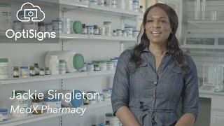 MedX Pharmacy - How a pharmacy improve customer experience with Digital Signs