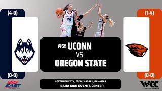 No. 2 UConn vs Oregon State | 2024 Baha Mar Women's Championship | 11.25.24