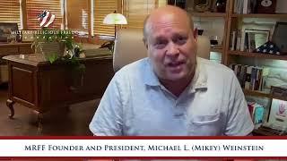 MRFF Matters - 10/13/22 - Mikey Weinstein Responds to Dan Rather's Article "Anti-semitism is Evil"