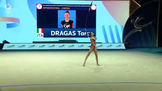 Tara DRAGAS (ITA) - 2022 junior European silver medallist, ribbon