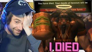 My First Day of Hardcore WoW ends with a Death...