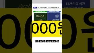 여권15,000원에 발급가능!!올해 만~#shorts