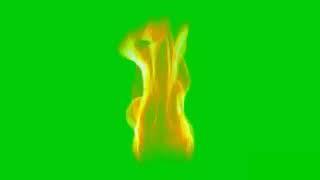 #technical Farooq#Green screen fire with sound  Burning green screen 360p