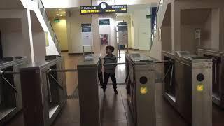 Swing gate at Choa Chu Kang LRT Singapore