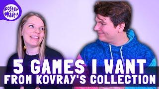 5 Games I Would Steal from Kovray's Collection | Board Games I Want | Collab