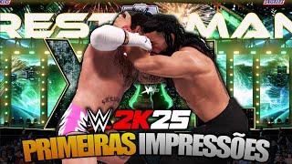 WWE 2K25 - PRIMEIRAS IMPRESSÕES - PT-BR