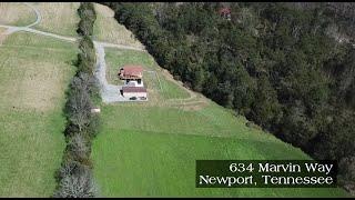 Newport home on over 6 acres for sale at 634 Marvin Way