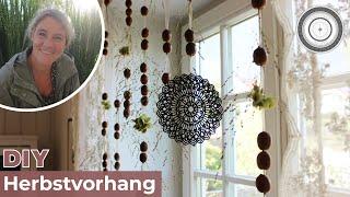 DIY - AUSSERGEWÖHNLICHE Herbstdeko für dein Fenster