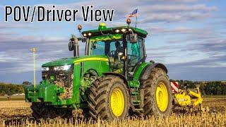 POV/Driver View Podrývání 2024 I John Deere 8335R & Bednar Terraland TN 3000 HD7R