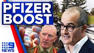 States to receive boost in Pfizer vaccines next month | Coronavirus | 9 News Australia