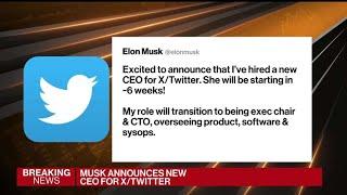 Elon Musk Hires New CEO at Twitter
