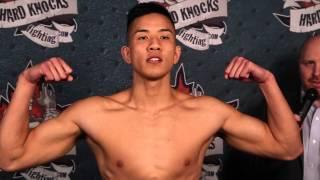 John Nguyen v Grey Patino HK41 Prefight Video