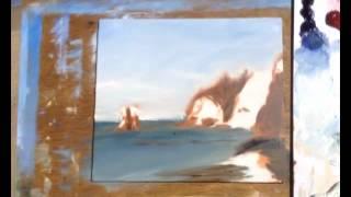 Plein Air Painting - Aireys Inlet #MooreMethod