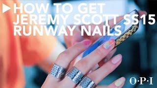 Runway the Real Way | Jeremy Scott SS15 Nails