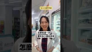 【蛋白質_下集】每天1分鐘學營養、教你做自己的營養師|蛋白質攝取量|營養師MiNi