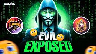  Evil exposed || FULL ANALYTICS & 1 VS 1 || KO VS EVIL @EVIL_M4X